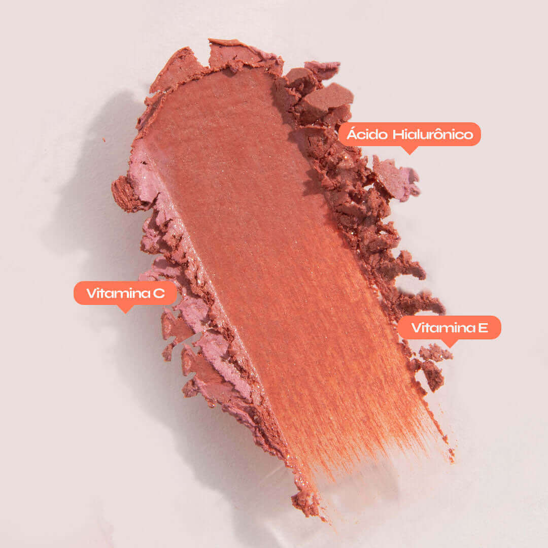 Bastão 3 em 1 Blush, Batom e Sombra FPS 95