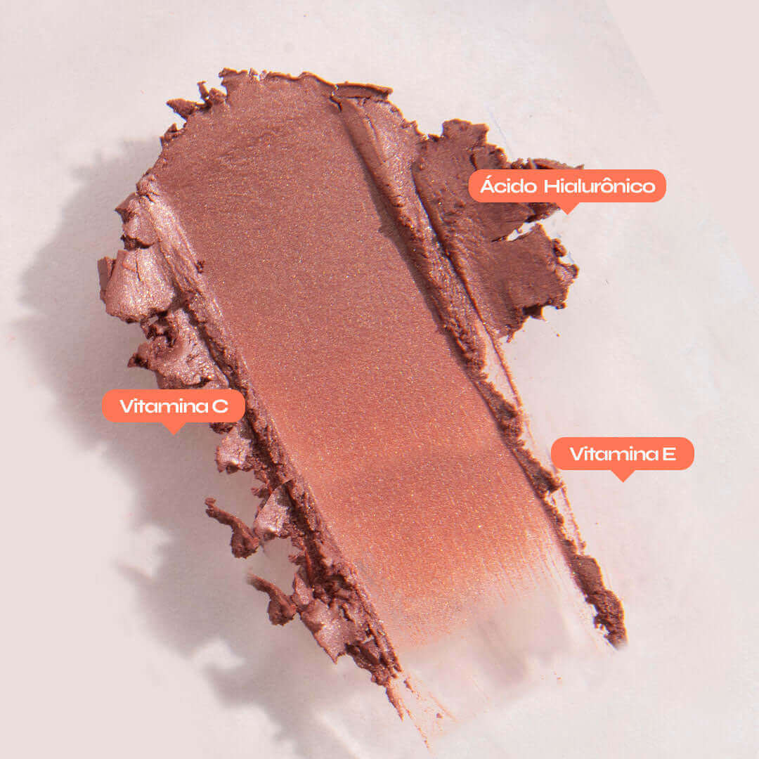 Bastão 3 em 1 Blush, Batom e Sombra FPS 95